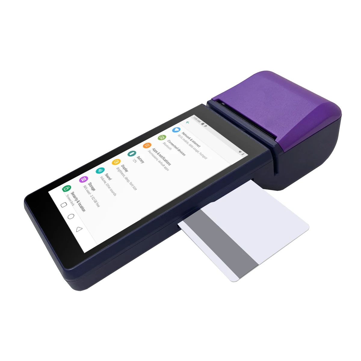 ODM OEM QR-код оплаты PCI портативный все в одном EMV nfc pos машина