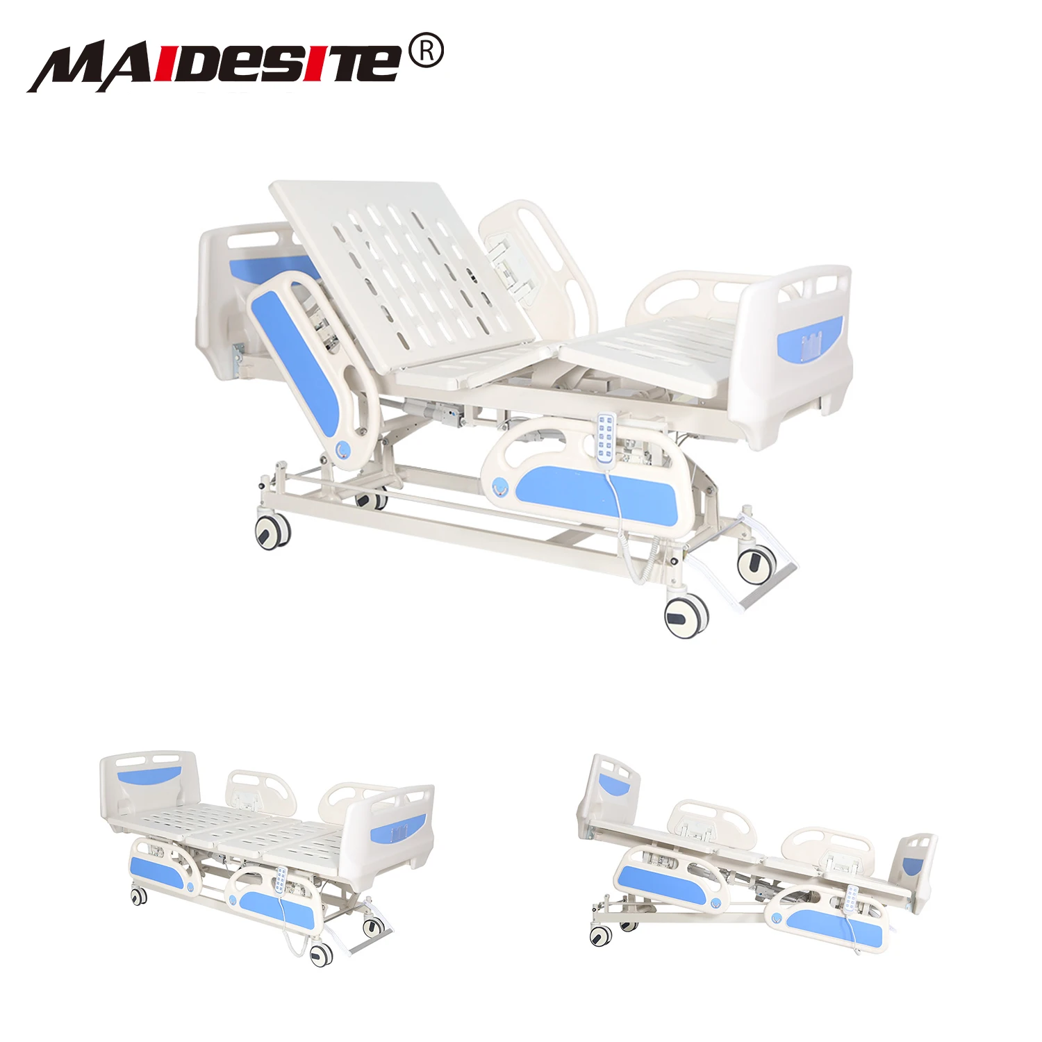 MD-BD5-005 медицинский ABS Материал роликов 5 функция кровать
