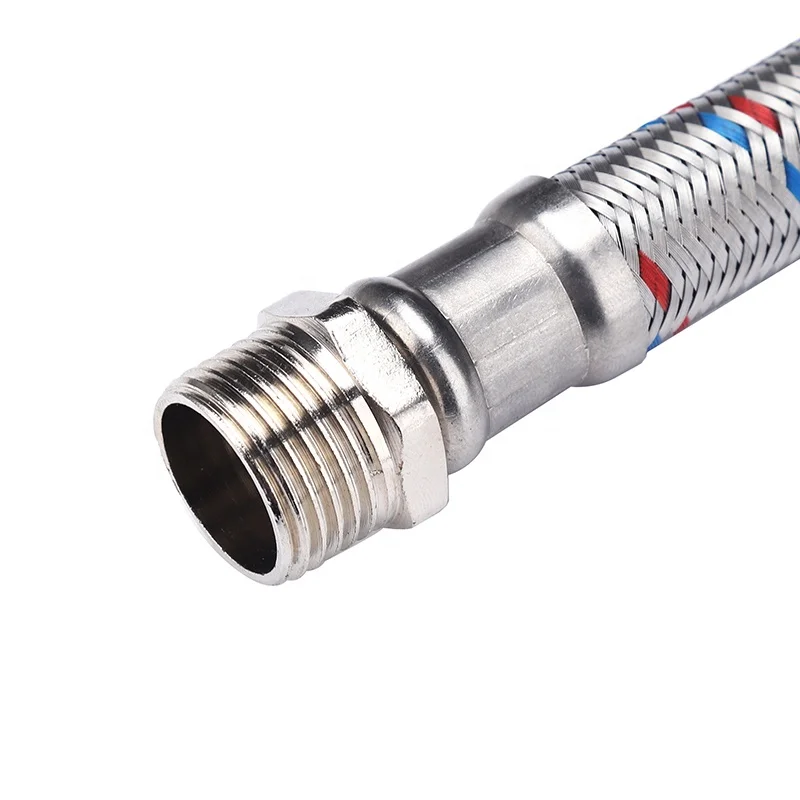 Factory Manufacture FF/FM/M10 Stainless Steel Wire Braided Rubber Hose 11.8 m 15.7 m