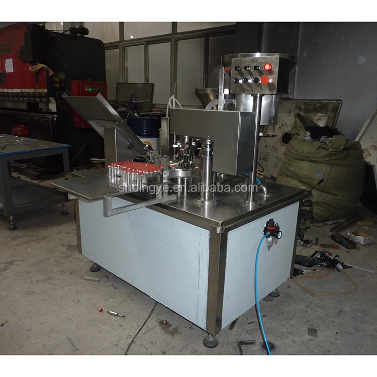 
KFG 40 Ampoule Filling And Capping Machine Liquid Plastic Bottle Ampoule Pharmaceutical Capsule Ampoulle Filling Machinery 