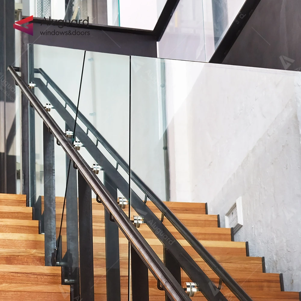 Stair Cable Stainless Steel Balustrade Modern indoor balcony railings design staircase aluminum u channel balustrades handrails