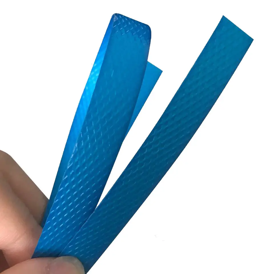 Good quality blue color carton packaging 5 mm polypropylene pp strapping band