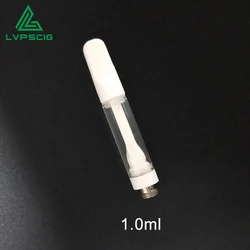 Новый дизайн вейп Корзина 1 мл 510 резьба Полный керамический cbd vape pen