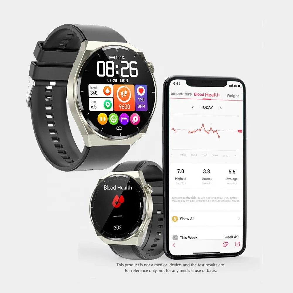 Полноэкранный сенсорный Reloj Inteligente новый дизайн пользовательских циферблатных наборов измерения артериального давления мужские роскошные умные часы