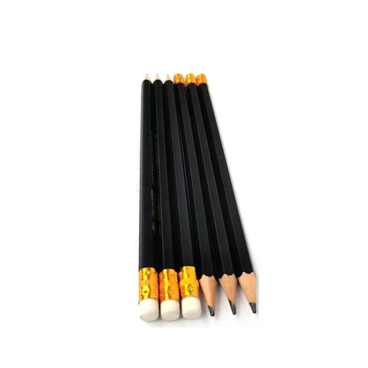 Office Hotel School 7Inch Top Dipped Wood Graphite Wood Sketch Drawing 2B/HB Pencils with Your Logo