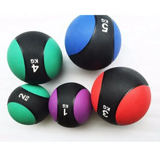 Hot Sale Custom Logo Strength Training Gym Equipment Weighted Soft Rubber Solid Medicine Ball