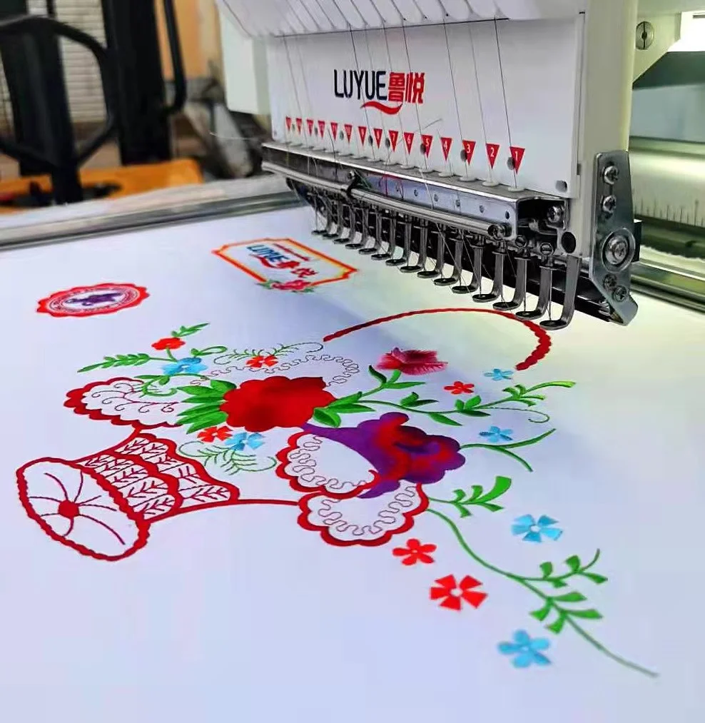 Best price embroidery machine 2/4/6/8 heads sell to African market