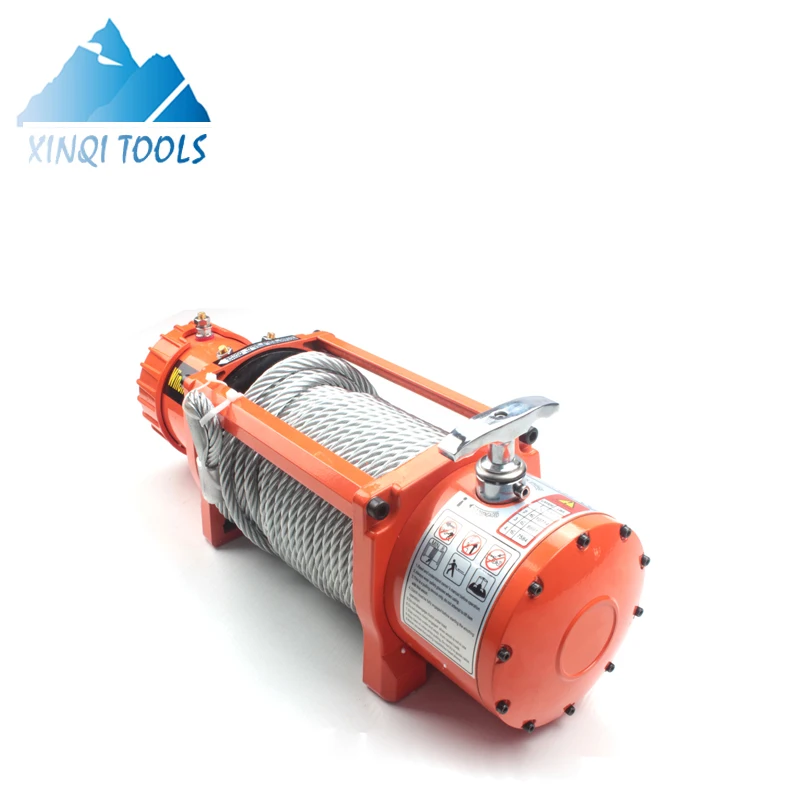 XINQI 13500lbs 4x4 12v Cheap Portable Electric Winch For Outdoor Offroad