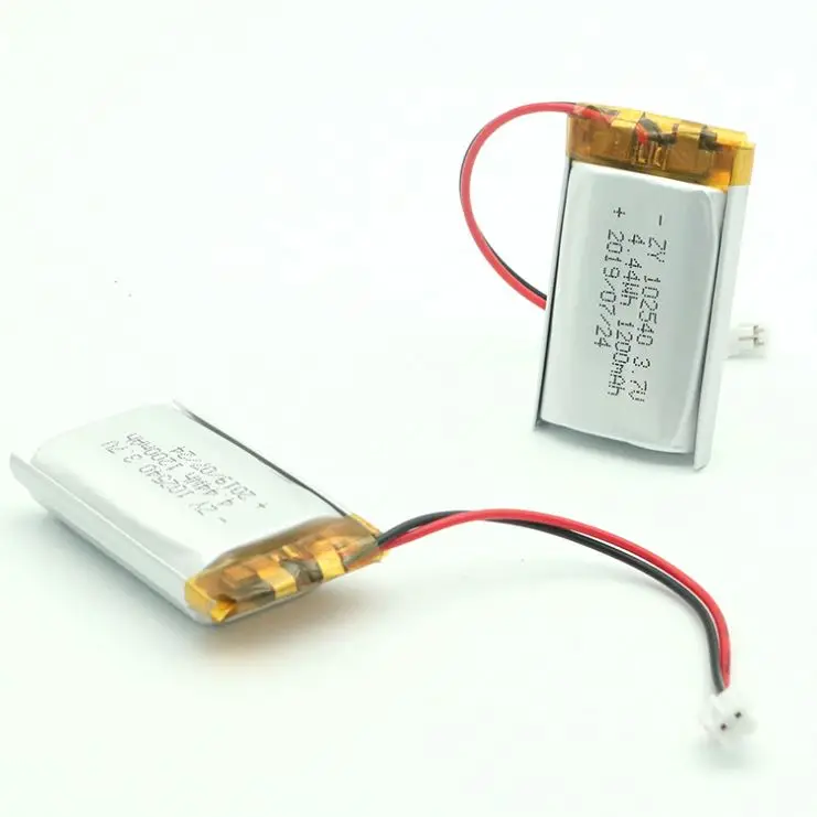 
China Manufacturer Wholesale 803048 5V 3.7V 102540 1200mAh Lipo Li-polymer Battery 