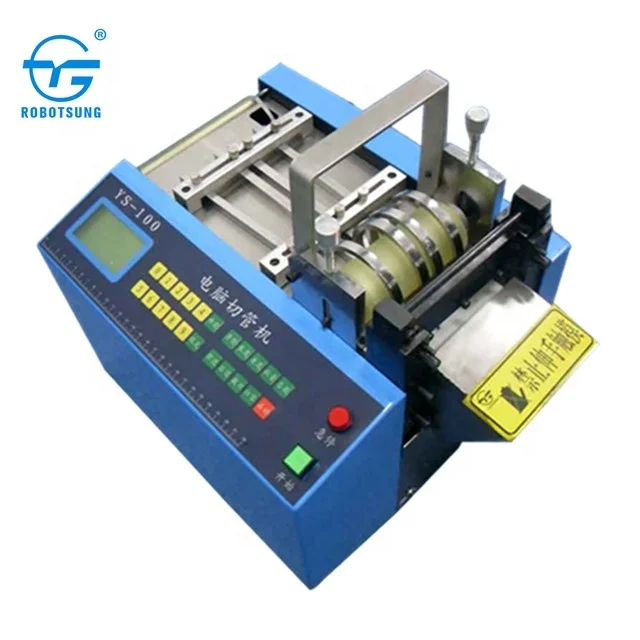 Automatic Tape Cable Strapping Ribbon Webbing Thin Satin Zipper Bevel Ladder-shaped Cutting Punching Machine