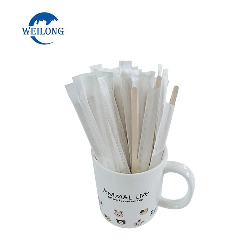Paper Packaging Biodegradable Birch Wooden Coffee Tea