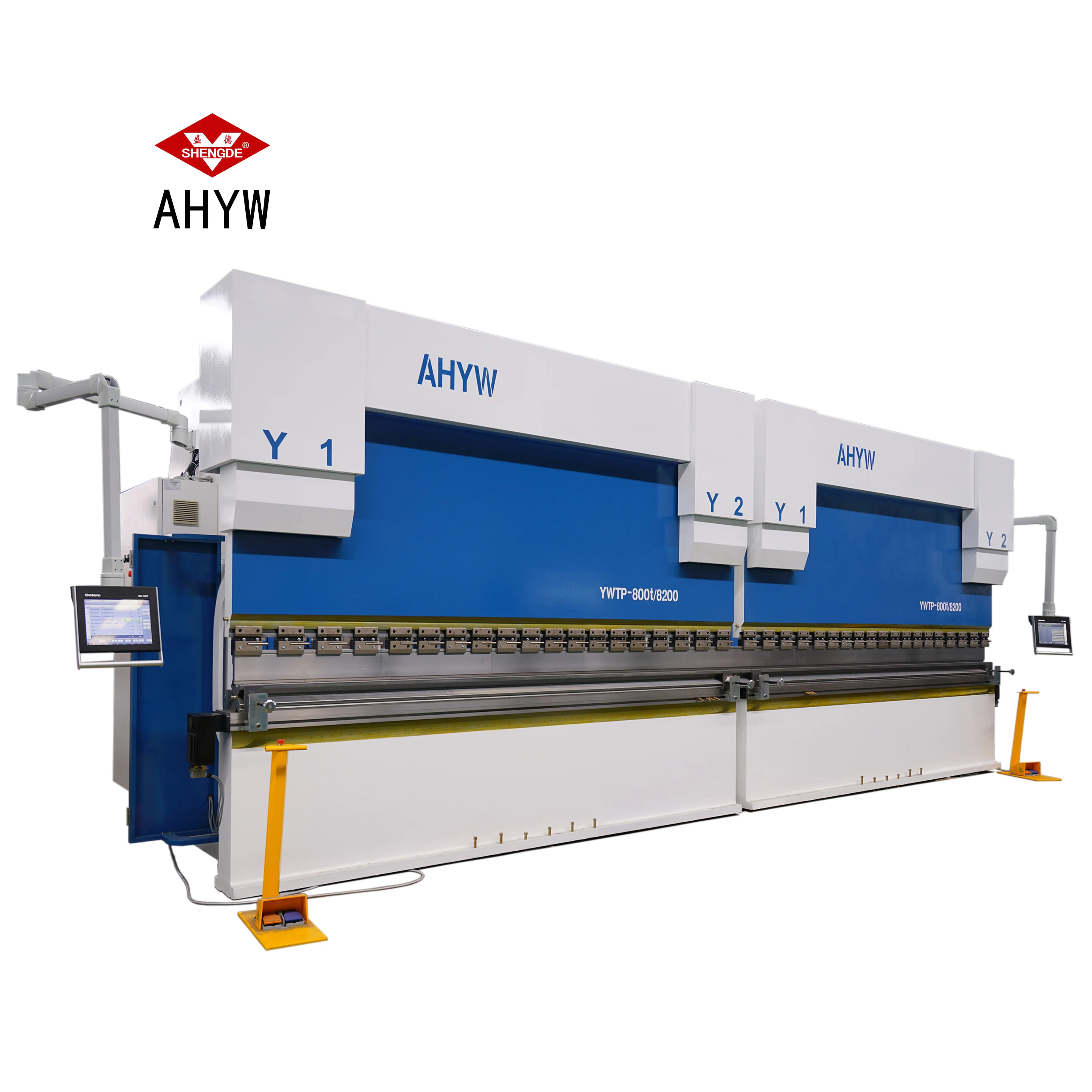 Асфальтогибочный пресс серии YWTP с ЧПУ, 8 м, гибочный станок