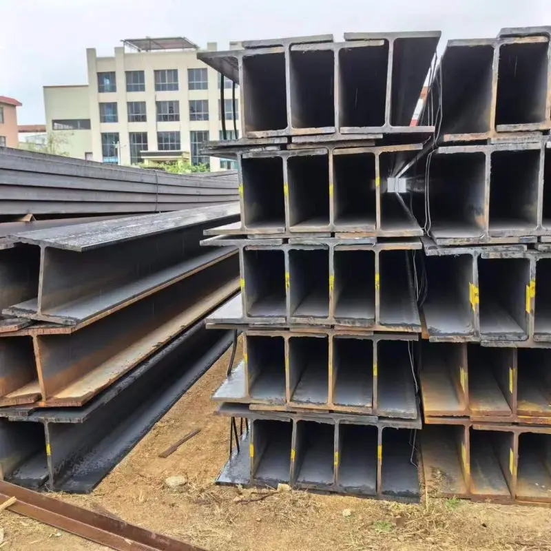 Q345 H beam A36 Materials Ss400 Structural Carbon Steel H Beam steel Profile Building steel Structure