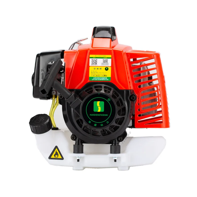 Huasheng 1E48 Two Stroke Lawn Mower Hedge Machine Digging Pit Machine Two Stroke Gasoline Engine Head Engine Power