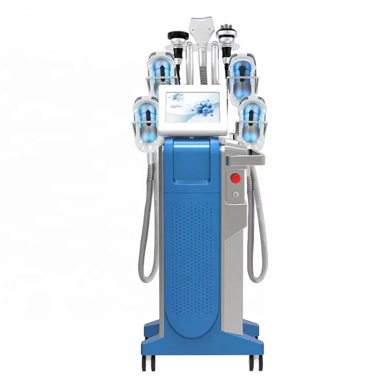 Multifunction Cryolipolysis Slimming Super 360 Cryo 4 handles working together Double Chin Fat Removal Cooling Fat Freeze