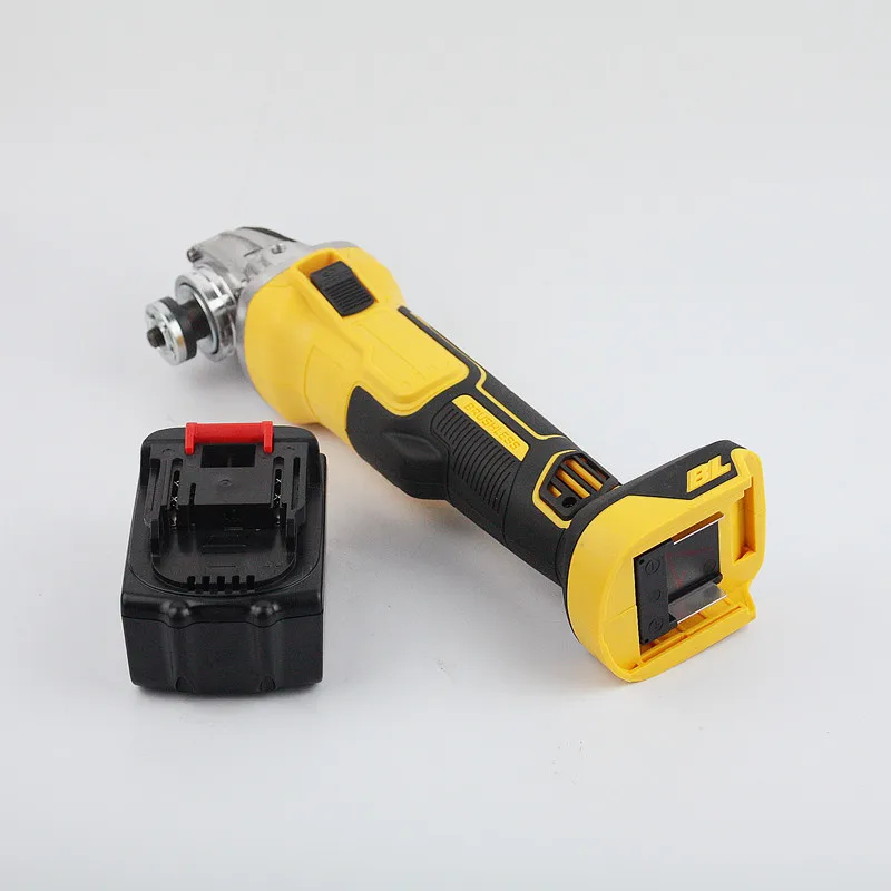 5in High Power Industrial Rechargeable Battery Cordless Electric Angle Grinder Brushless Portable Polisher Mini Electric Sander