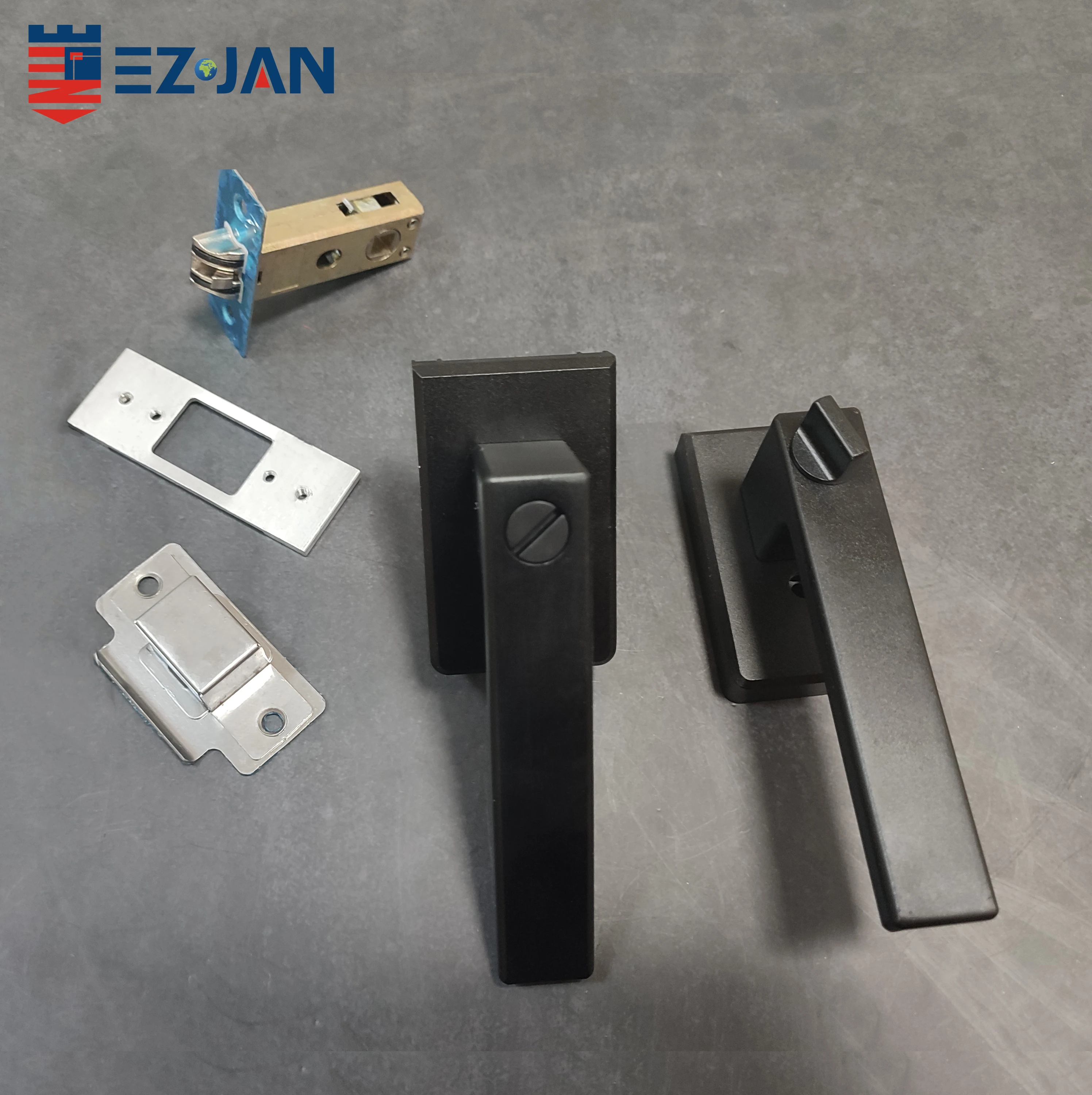 Black Stainless Steel Interior luxury pull door handle