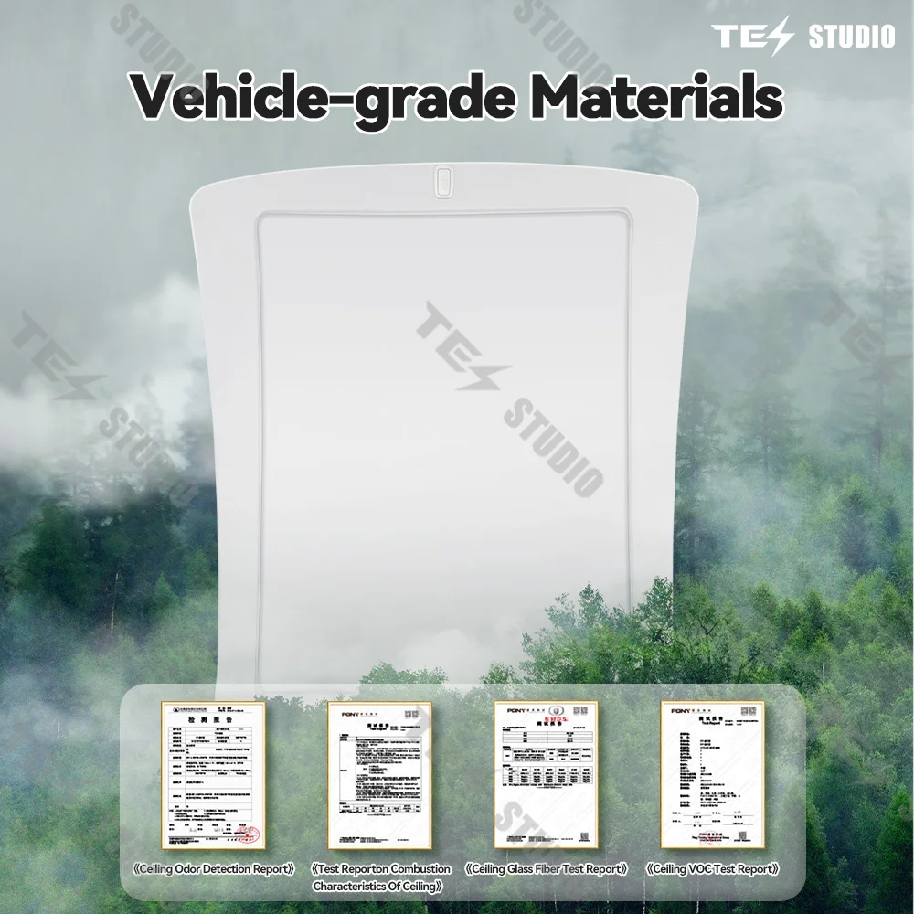 Car Interior Accessory Sunroof Retractable Assembly Sunshade Electric Curtain Cover For Tesla Model Y