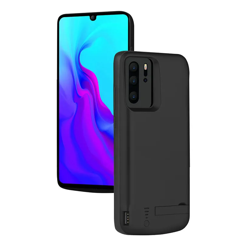  Чехол для зарядного устройства на 5000 мАч Huawei P30 Тонкий чехол портативного задняя крышка внешний блок питания