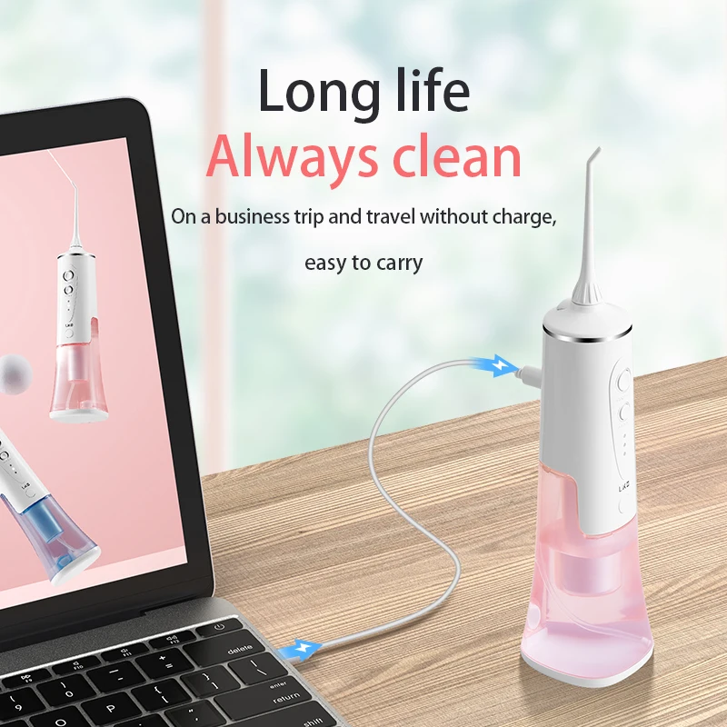 Manufacturer wholesale cheap 3 modes oral irrigator rechargeable water flosser ipx7 waterproof oral irrigator