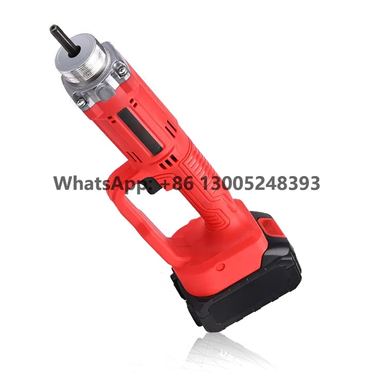 48V Lithium Battery Small Charging Cement Vibrator External Mini Handheld Portable Electric Concrete Vibrator With 1m Mixer Rod