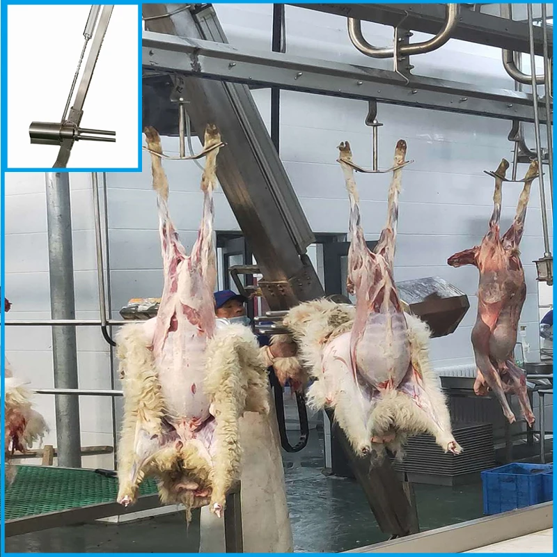 Wonderful Shopping Lamb Mutton Meat Processing Machinery Goat Slaughtering Machine Price Dehiding Equipment Of Sheep Abattoir