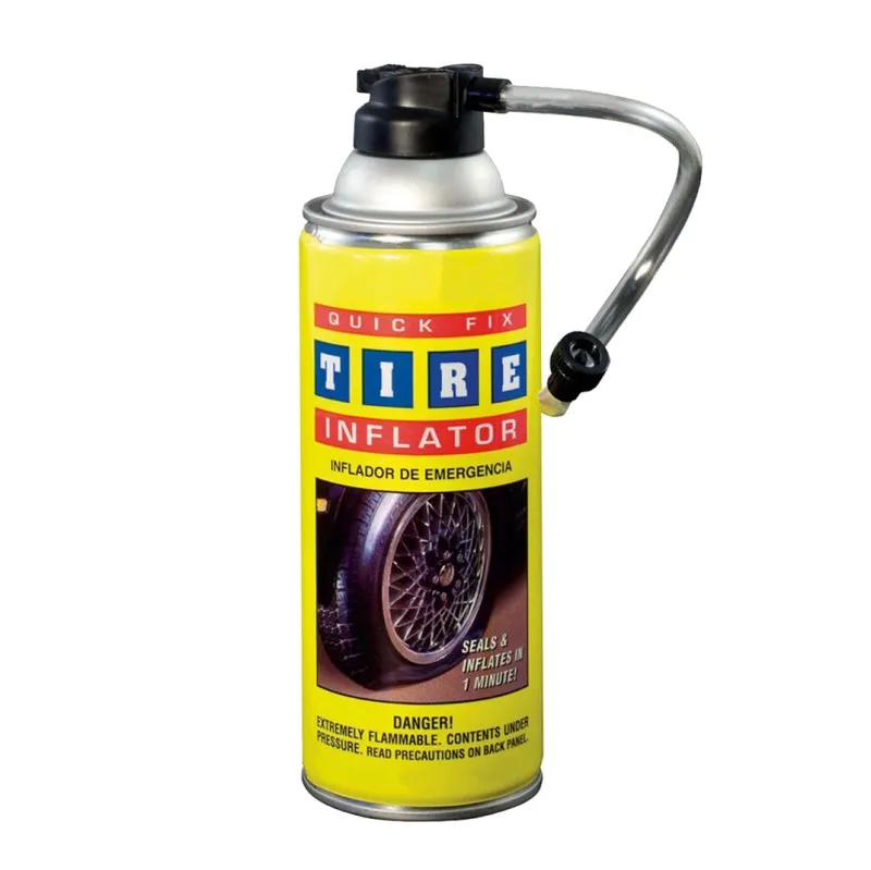Aerosol Emergency Fix a Flat Tire Sealer and Inflator Tyre Repair Leakage