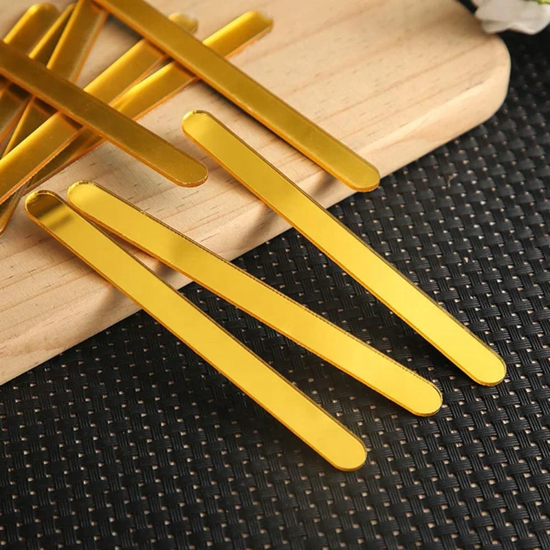 Acrylic Cakesicle Popsicle Sticks for Ice Creamsicle Candy color Baby Shower Baking Tools