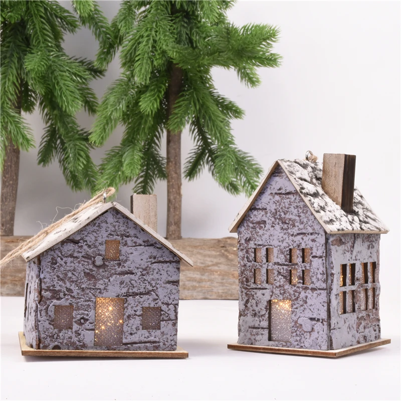 GY BSCI Factory Handmade Christmas Paper Personalized Ornaments Patterns Led Christmas Tree Ornament