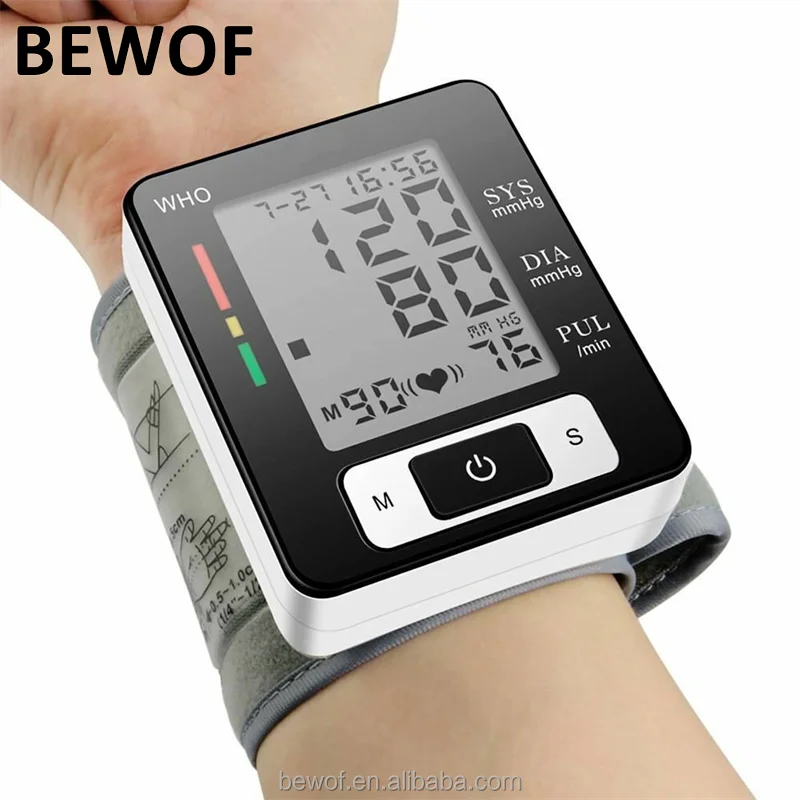 blood pressure monitor in south africa wrist bp monitor electronic digital blood tensiometro digital de muneca negro