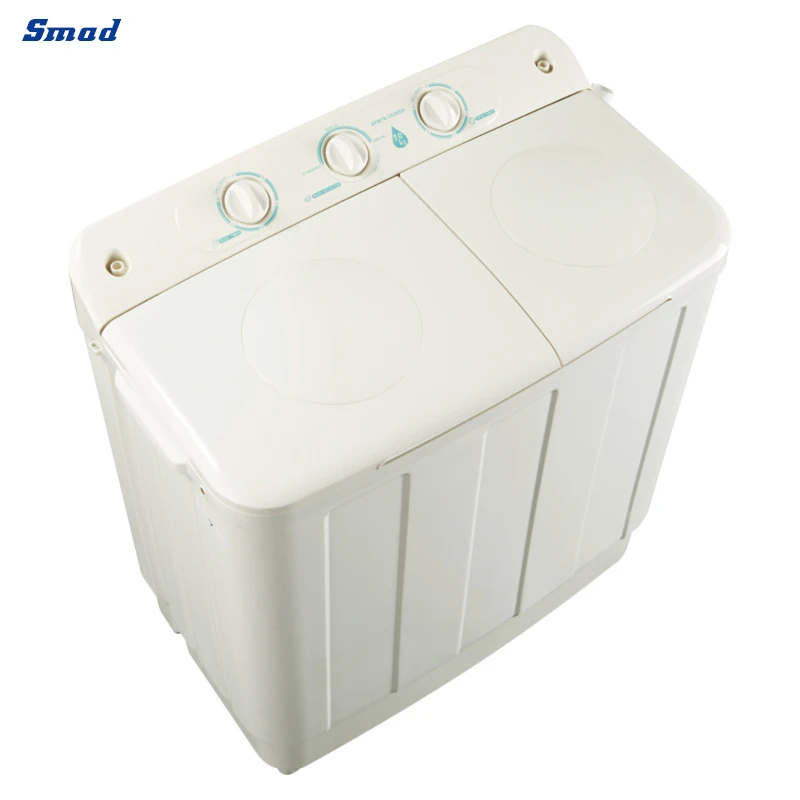 High quality 6kg Twin Tub Semi-automatic Portable Washing Machine on Sale