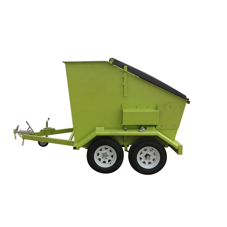 Mobile garbage Trailer Trash Trailer Trash bin Trailer