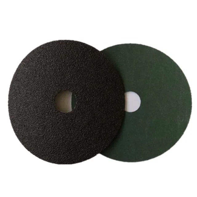 hot sale good quality polishing stainless 0.8mm grit16 100*16mm silicon carbide fiber disc for angle grinder