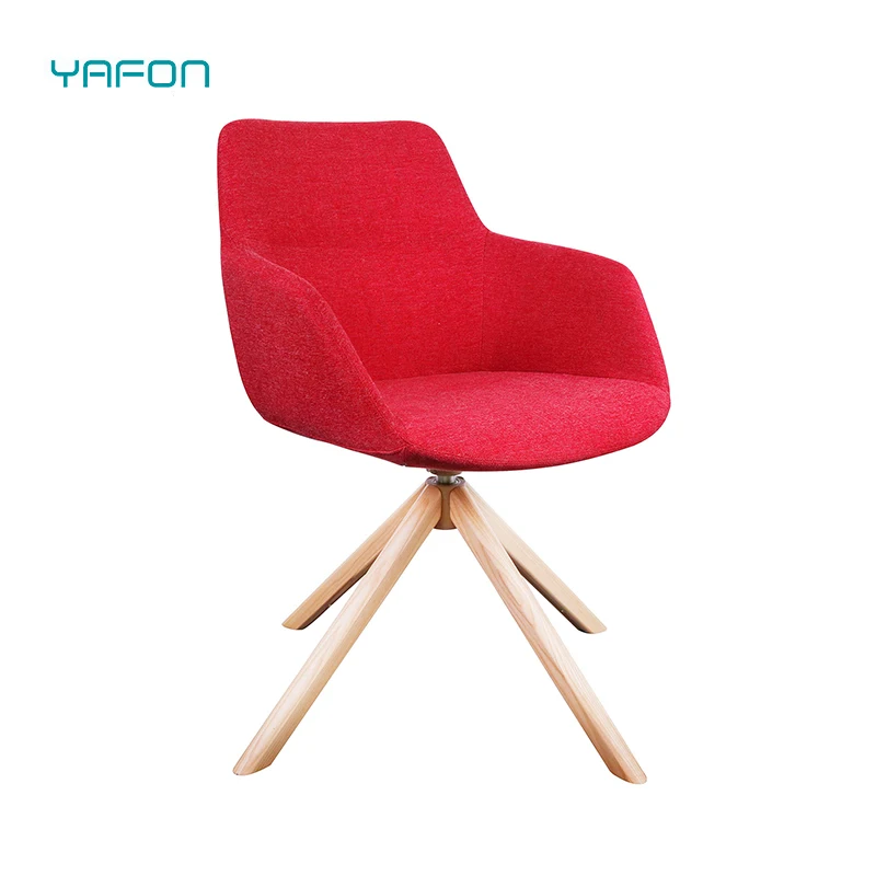 New Design Mold Foam Custom Fabric Office Swivel Lifting Chair With Castors