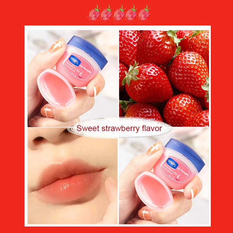Plant Lip Balm Moisturizing Lipsticks Base Cute Makeup Anti-cracking Lip Oil Korean Cosmetics Skin Care Natural Original Female