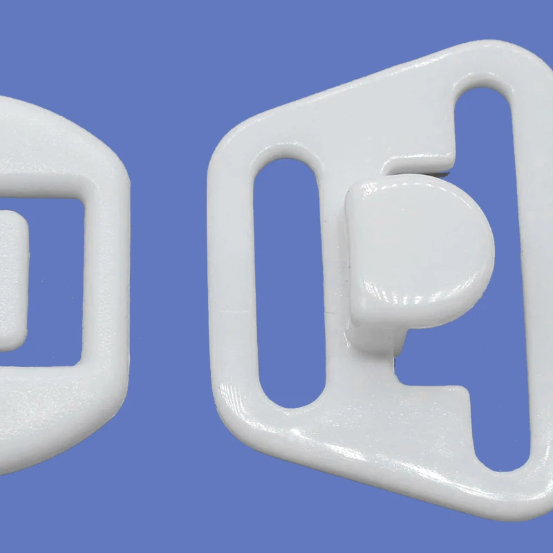 
Customized magnetic front closure bra buckle plastic adjustable mommy hook clasps 