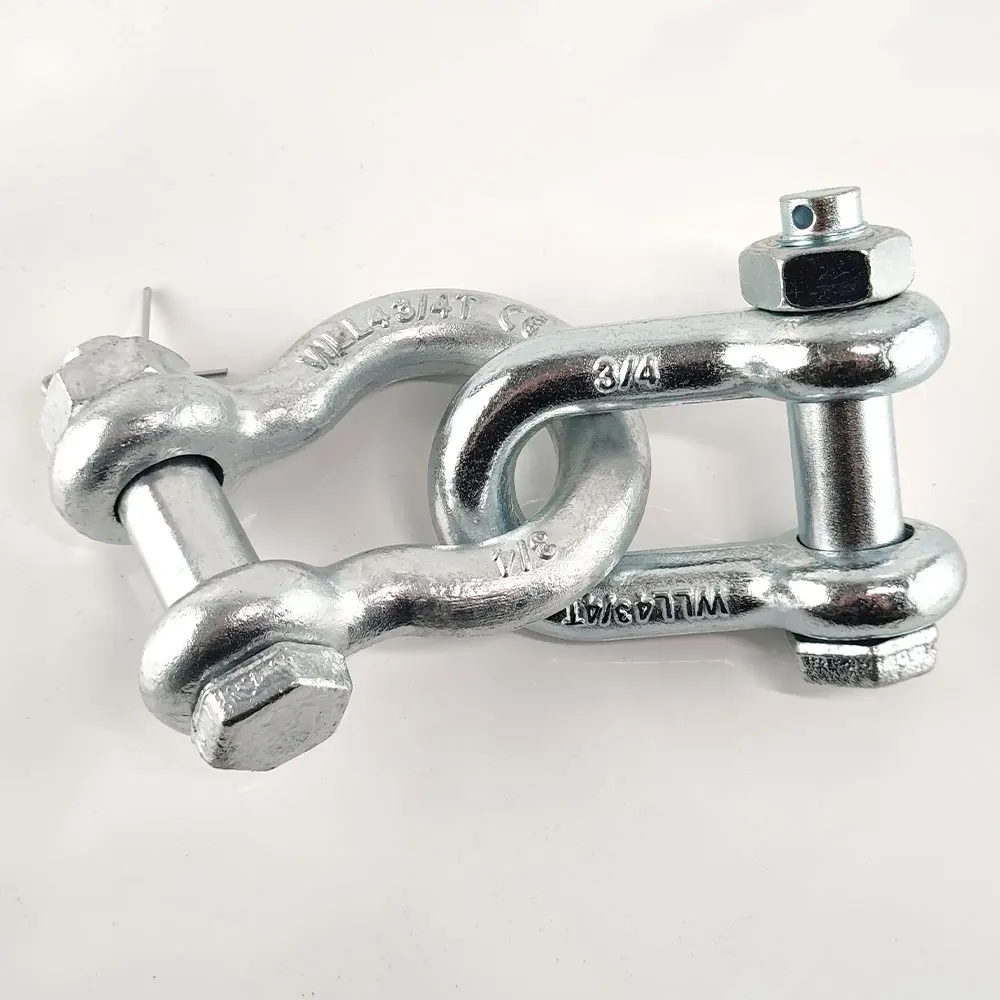 US Type Drop Forged G-2130 Steel Safety Bolt Bow Shackle