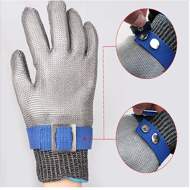 NM Safety Stainless steel Butcher Use Cut Resistant Glove