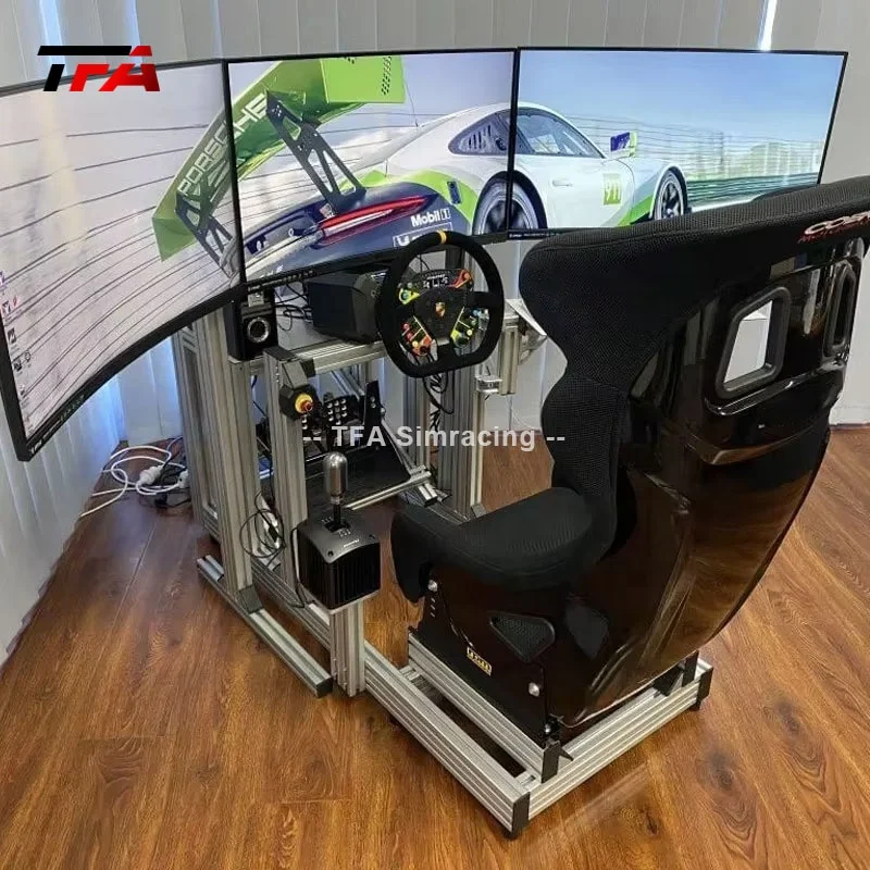 Manufacturer Direct Supply Racing Simulator Cockpit DD1 Simsports Sim Racing Rigs Cockpit Driving Simulator VR flight simulator