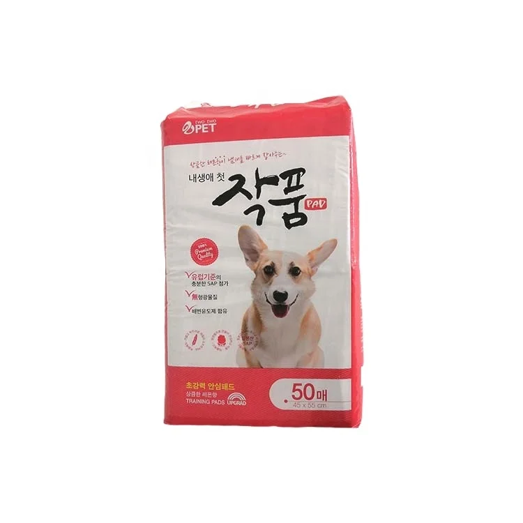 Healthy Clean Wet Mat Disposable Dog Diaper Training Pads