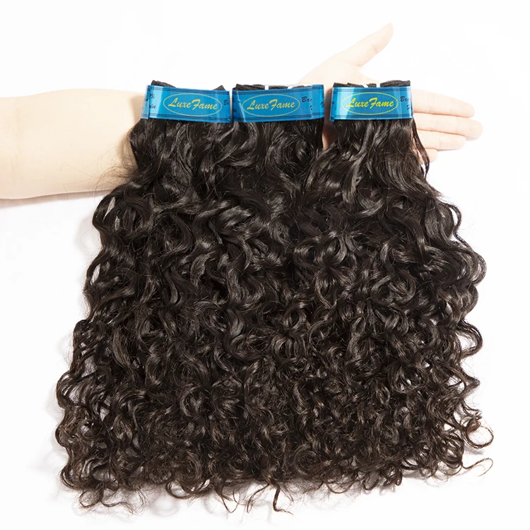 40 Inch Wholesale Verified Cheveux Raw Indian Hair Vendors,Cuticle Aligned Double Drawn Raw Indian Human Hair Bundles From India