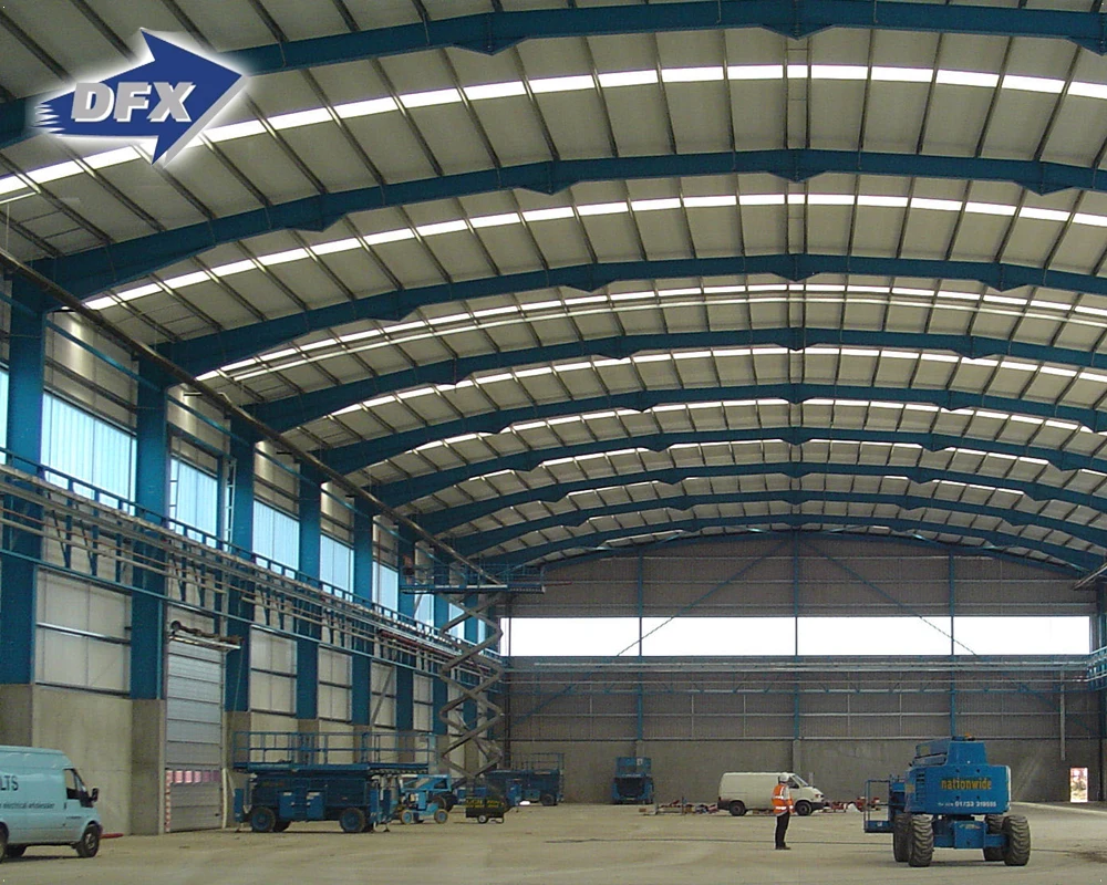 Portal Frame Modular Prefabricated Steel Structure Office Building from Qingdao China