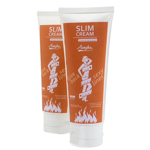 Private Label Custom Logo Natural Organic Body Weight Loss Belly Fat Burner Shaping Cellulite Burning Sweat Hot Slimming Cream