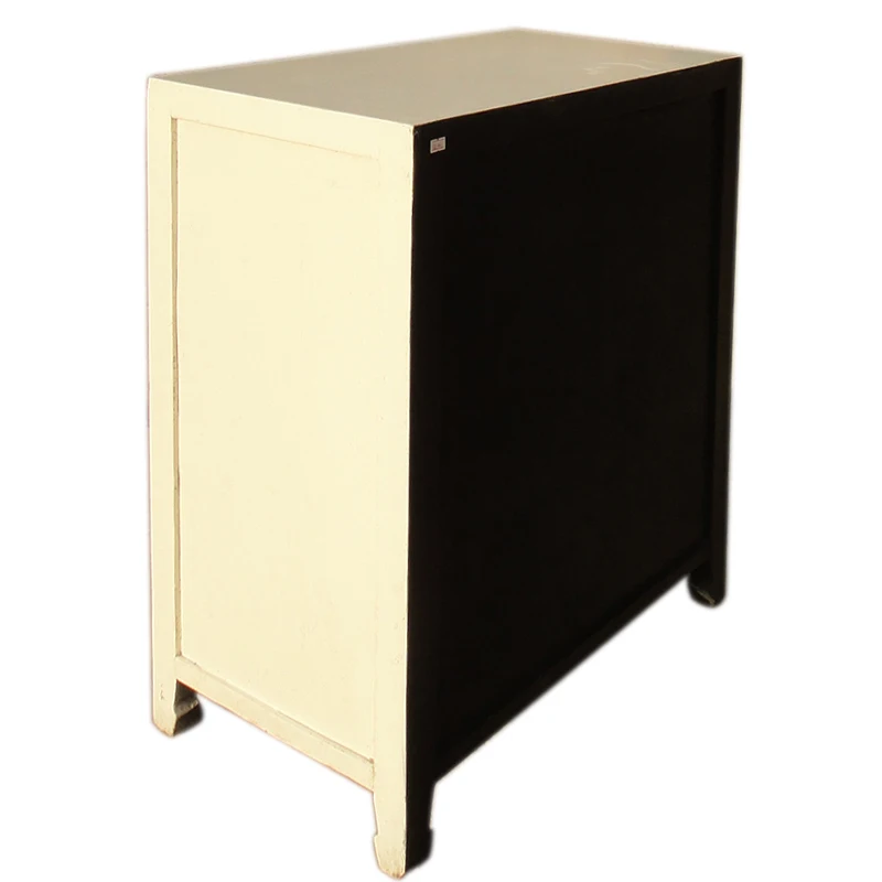 Chinese antique style wood living room furniture hand painted Cd cabinet