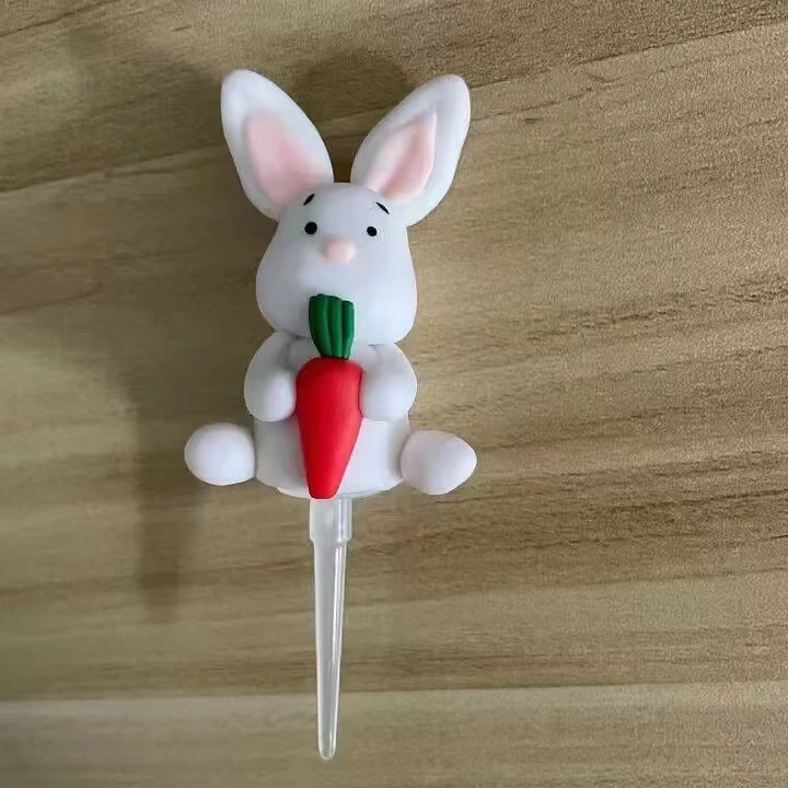 Wholesale Party Cake Decoration Picks Rabbit Bulk Polymer Clay