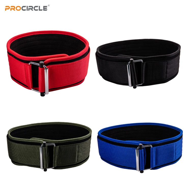WP-F2020 Self-Locking Weight Lifting Belt Lifting Support for Men and Women - Deadlift Training Belt  Powerlifting Gym Belt