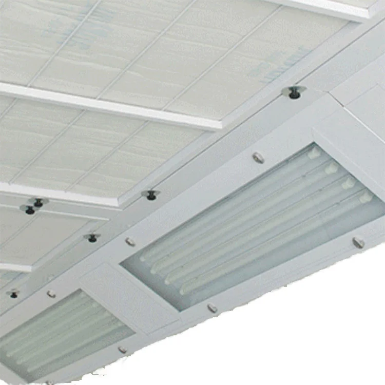 Portable Airbrush Spray Booth with LED Lighting and Diesel Burner Heating System for Painting and Baking