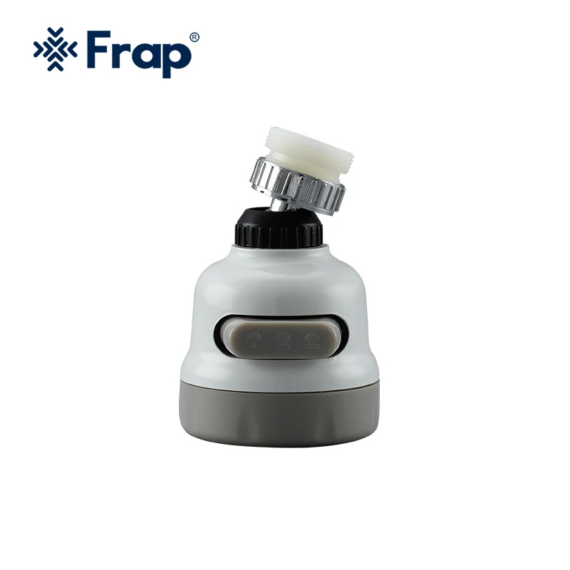 Frap 360 Degree Rotating Nozzle Tap 3 Modes Water Saving Kitchen Aerator Stainless Steel Bubbler Diffuser Faucet  F33-1