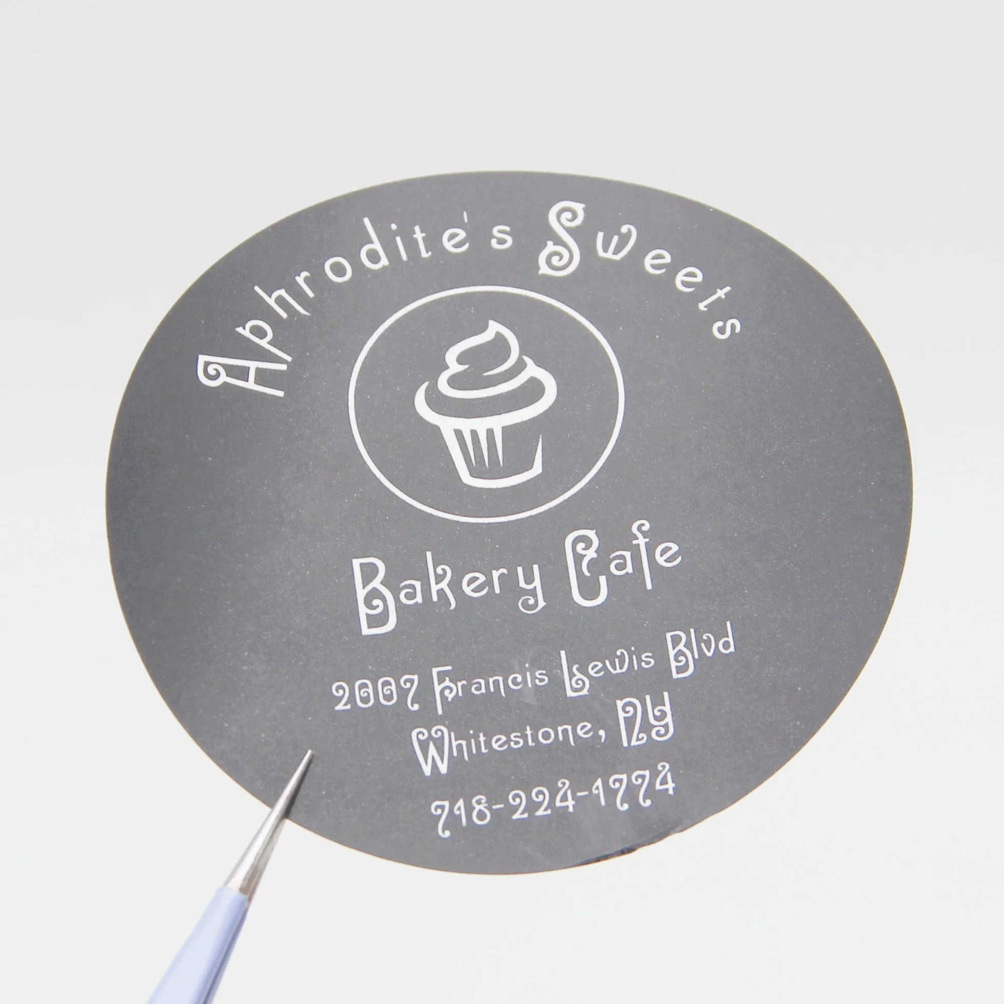 2 inch Round Label Customize Stickers Adhesive Paper Label Art Paper Matte Lamination Round Sticker for Food