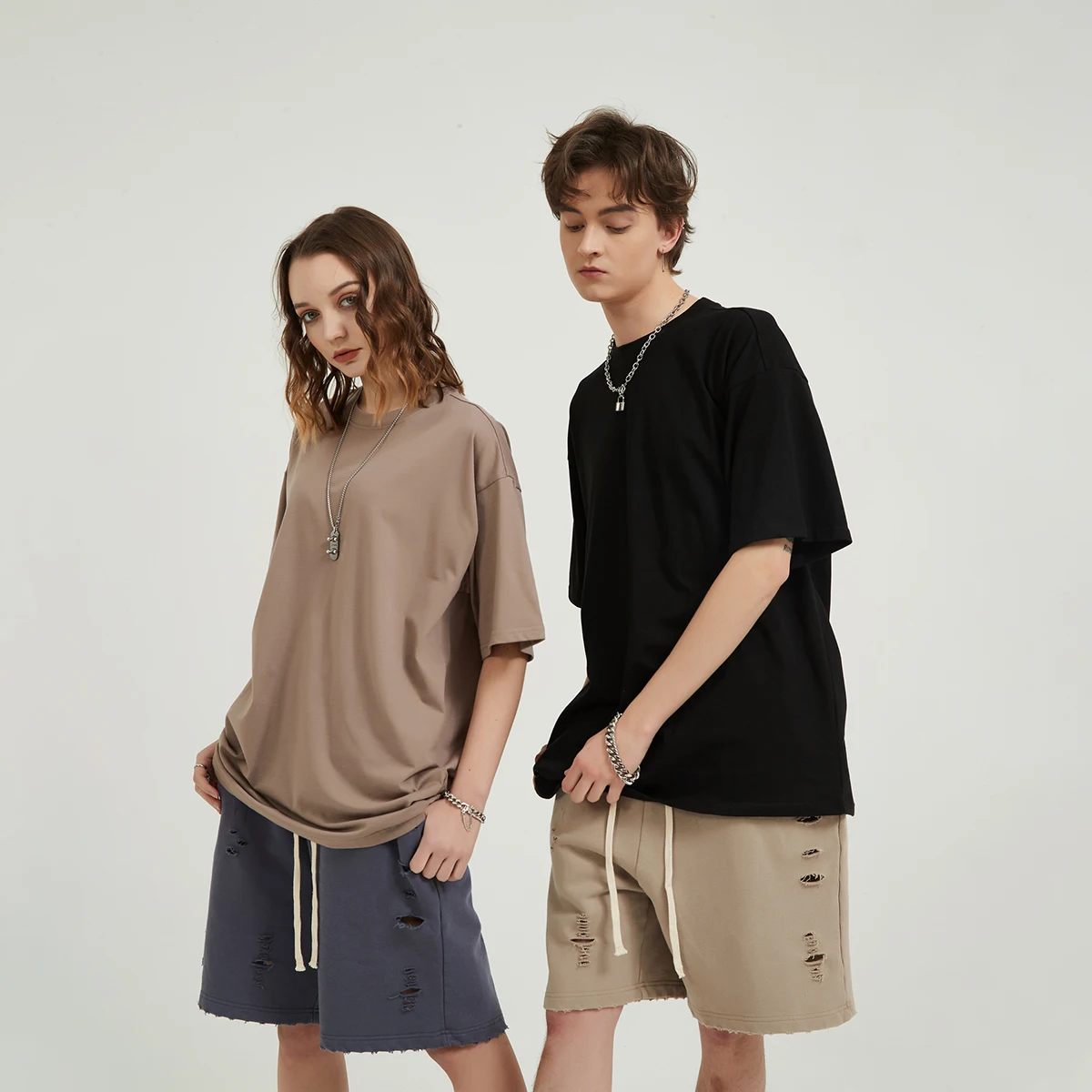 210gsm Sustainable Fabric Clothing Bamboo Cotton Plain Blank White Tshirts Manufacturers Custom OEM Tshirt Mens For Printing